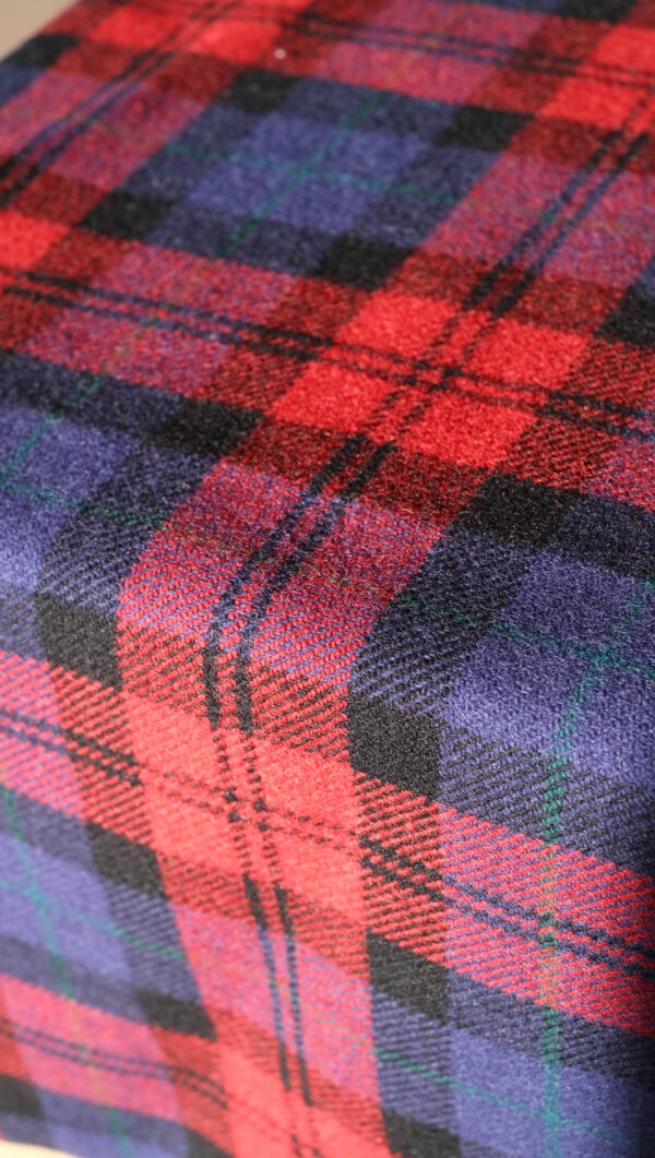 Tartan red & blue - Justin Placek