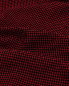 Vichy black & red small fabric for your classic Volkswagen or Opel.