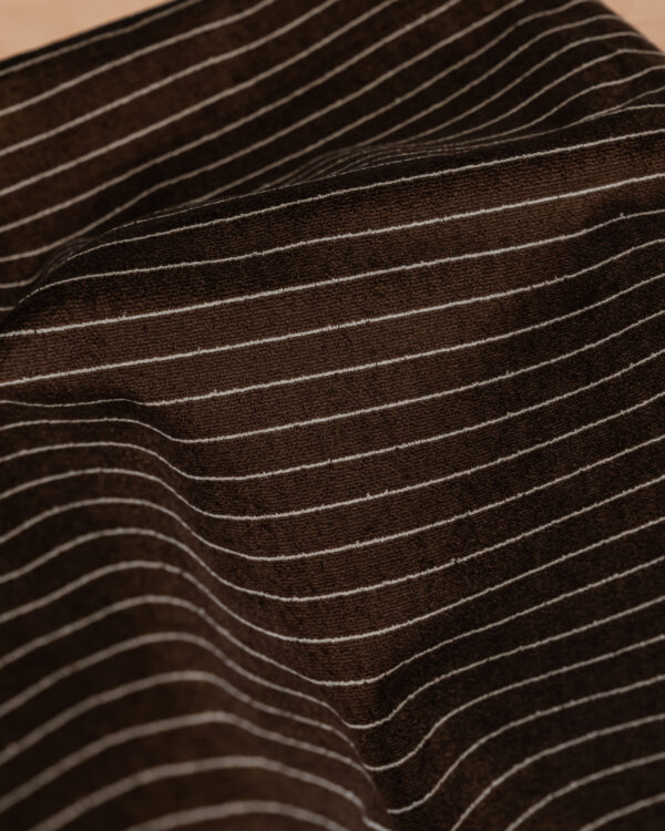 Pinstripe brown & white fabric for your Porsche 911, 924, 928, 944, 911SC and 911 Turbo models.