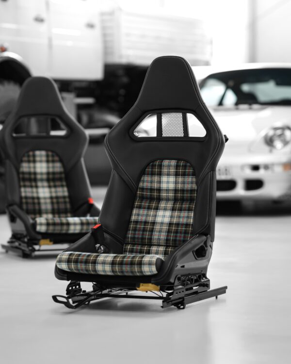 Folded carbon 997 bucket seat inserts for Porsche 991 991 992