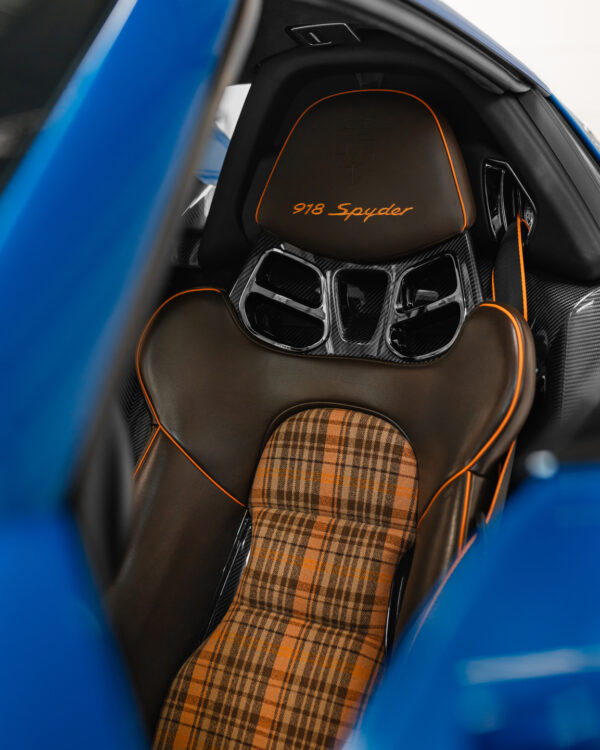 Custom seat inserts for 991 Speedster 918 Spyder