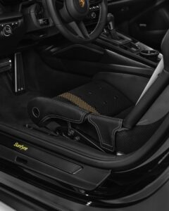 Side bolster protector set for Porsche 918 LWB carbon lightweight bucket seats