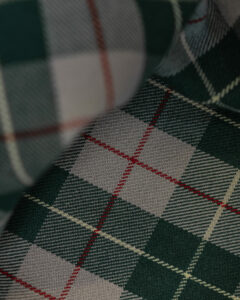 300SL Gullwing fabric for your Mercedes-Benz W198 and other models in green, gray with red stripes.