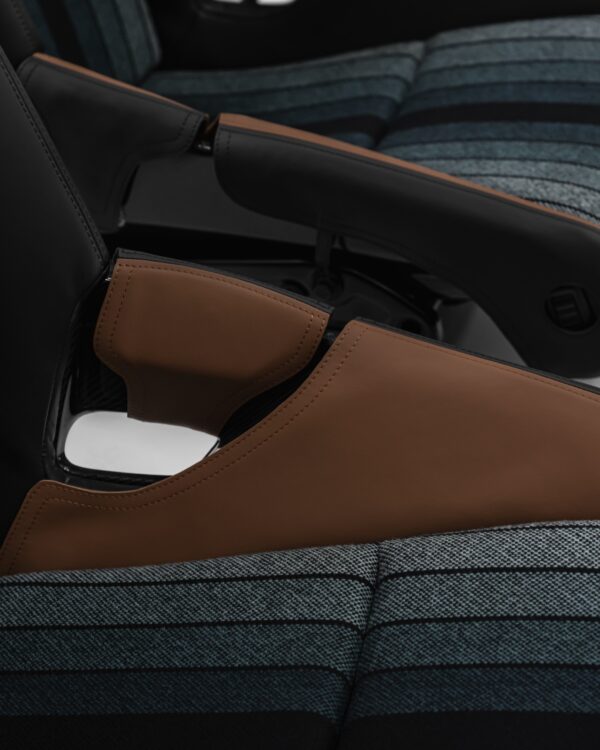 Side bolster protector set for Porsche 918 LWB carbon lightweight bucket seats